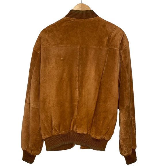 Vintage 70’s Stratojat Suede Bomber Jacket - Picture 2 of 9